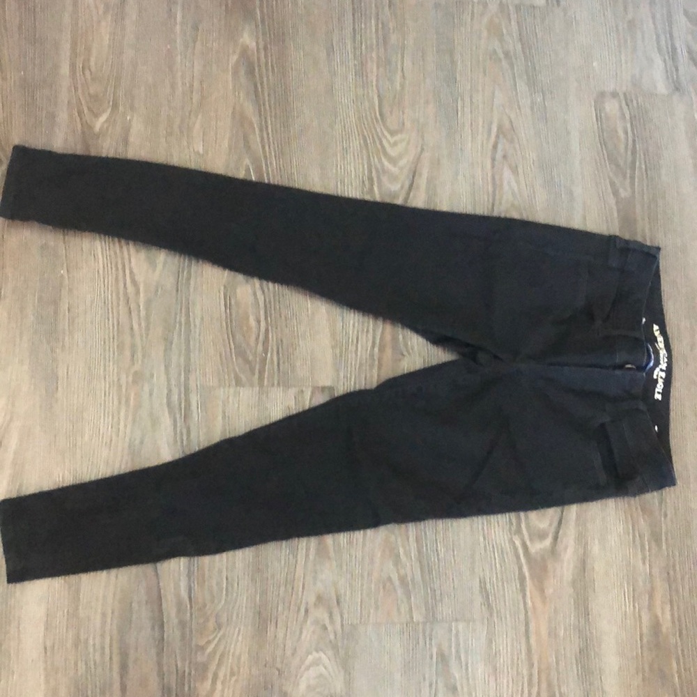 Black jeans no rips